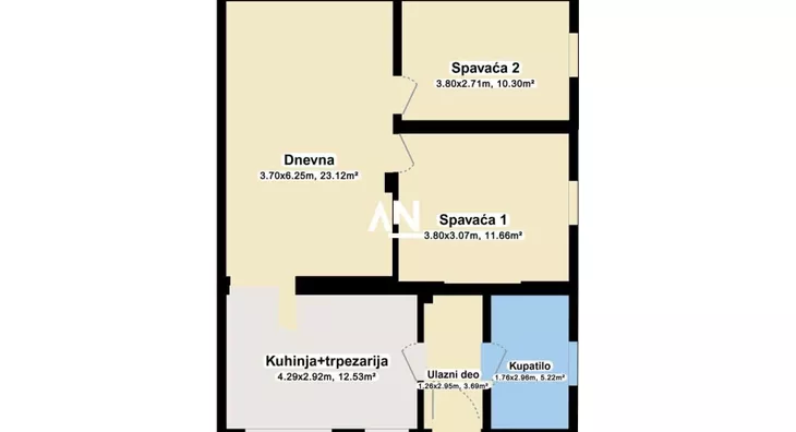 Trosoban stan | 4zida
