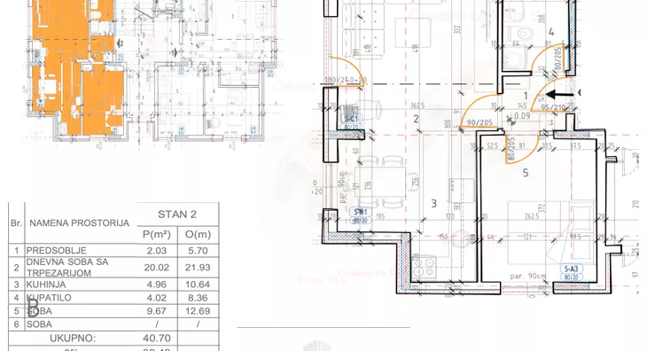 Jednoiposoban stan | 4zida