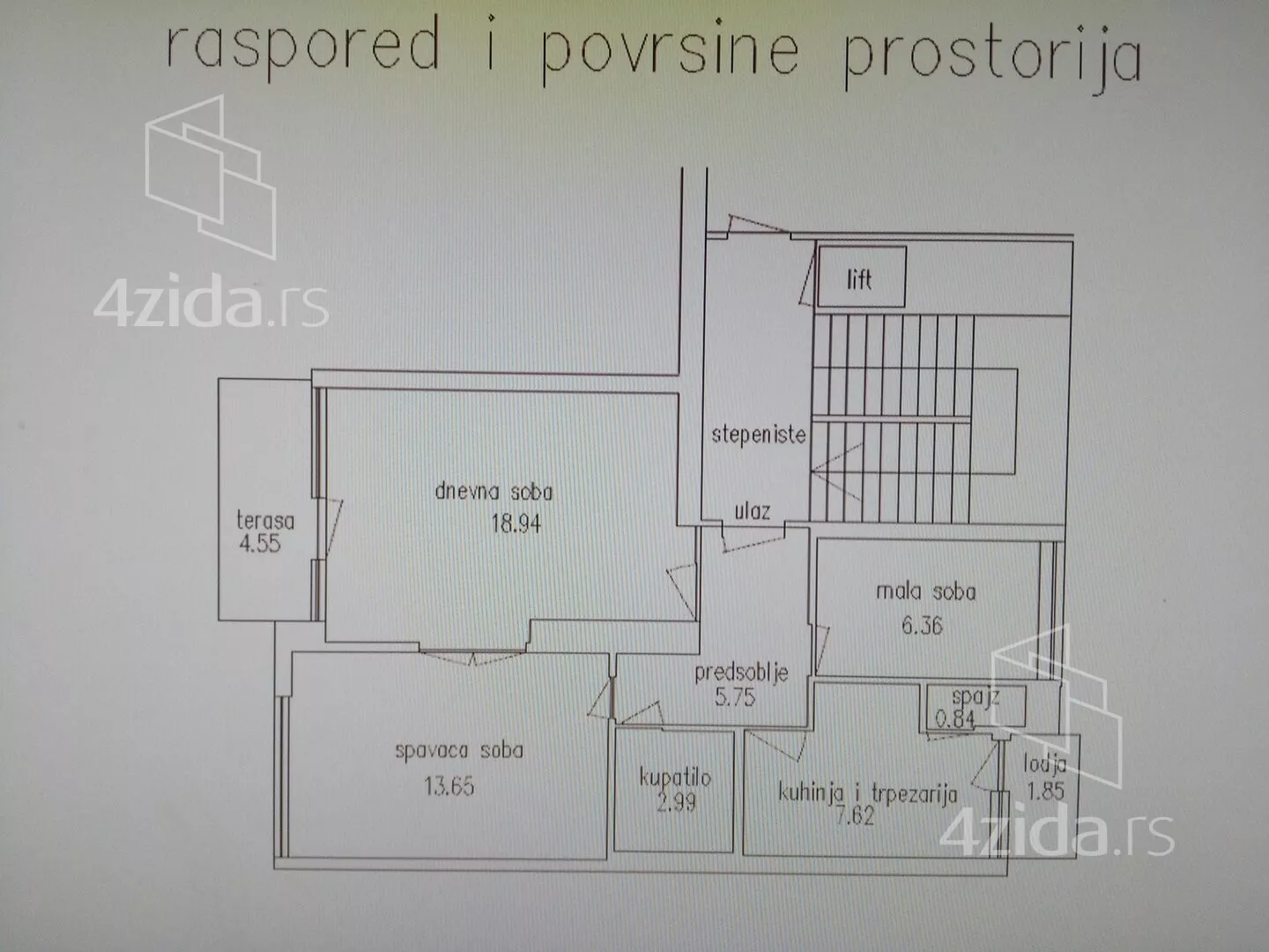 Trosoban stan | 4zida