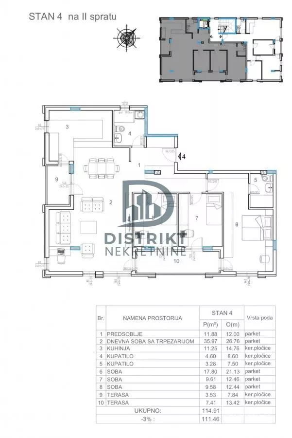 Četvorosoban stan | 4zida
