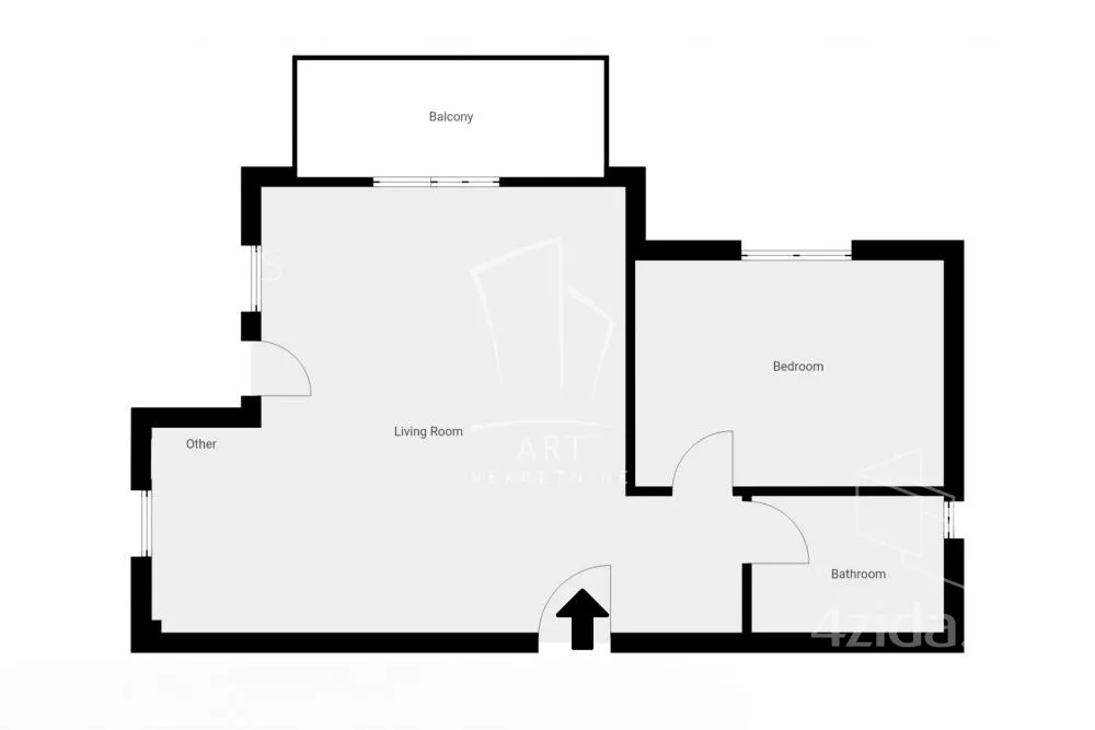 Jednoiposoban stan | 4zida