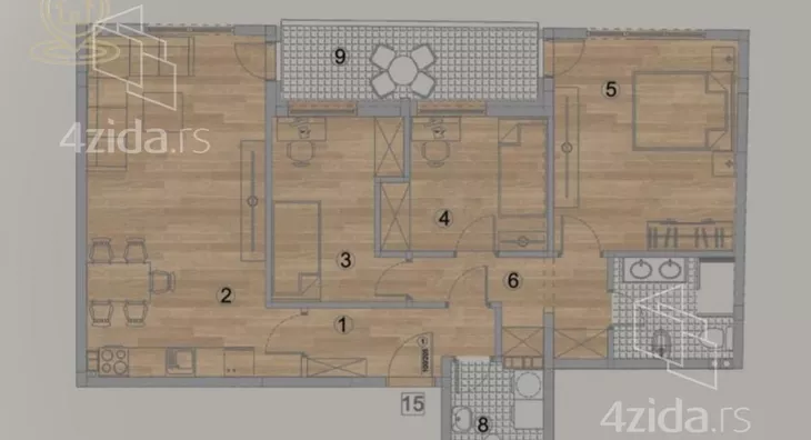 Četvorosoban stan | 4zida