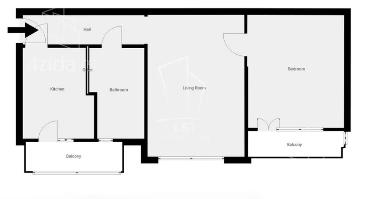 Dvosoban stan | 4zida