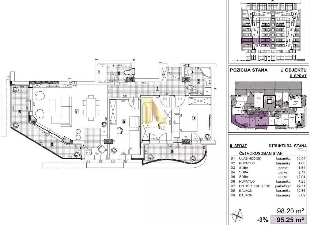 Četvorosoban stan | 4zida