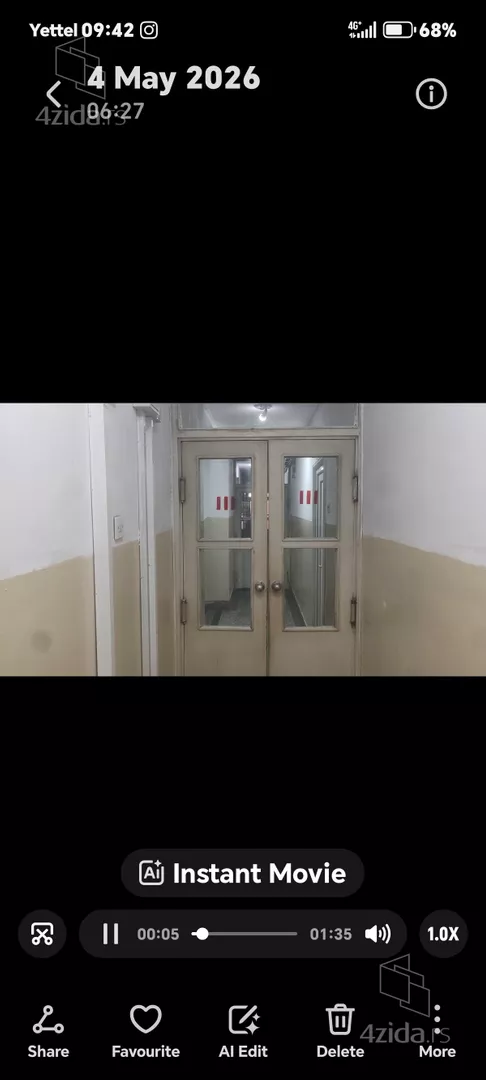 Jednosoban stan | 4zida