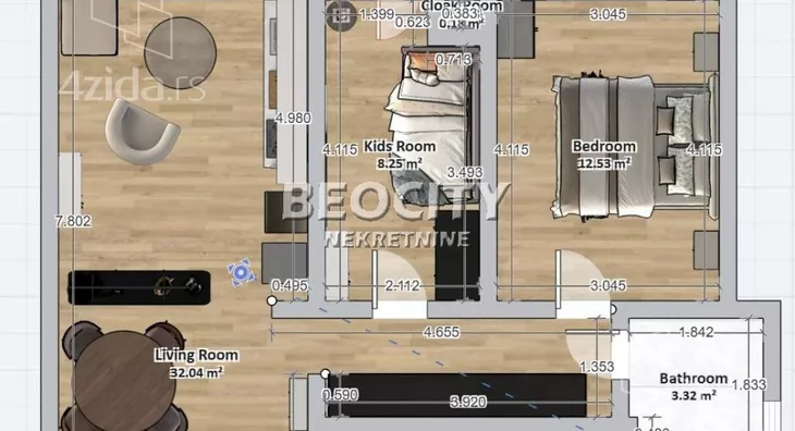 Dvoiposoban stan | 4zida