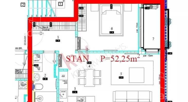 Dvosoban stan | 4zida