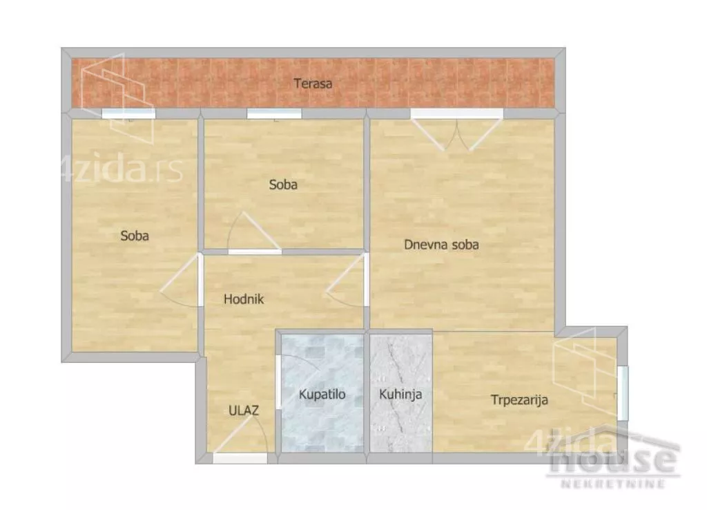 Dvoiposoban stan | 4zida