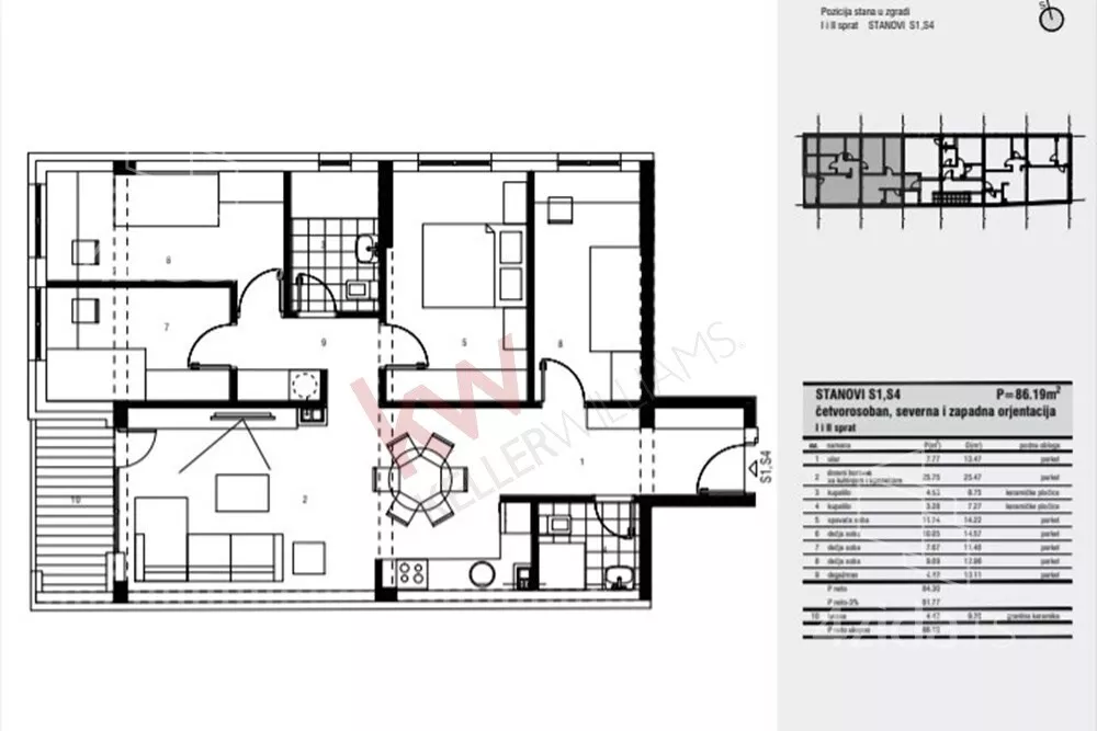 Jednosoban stan | 4zida