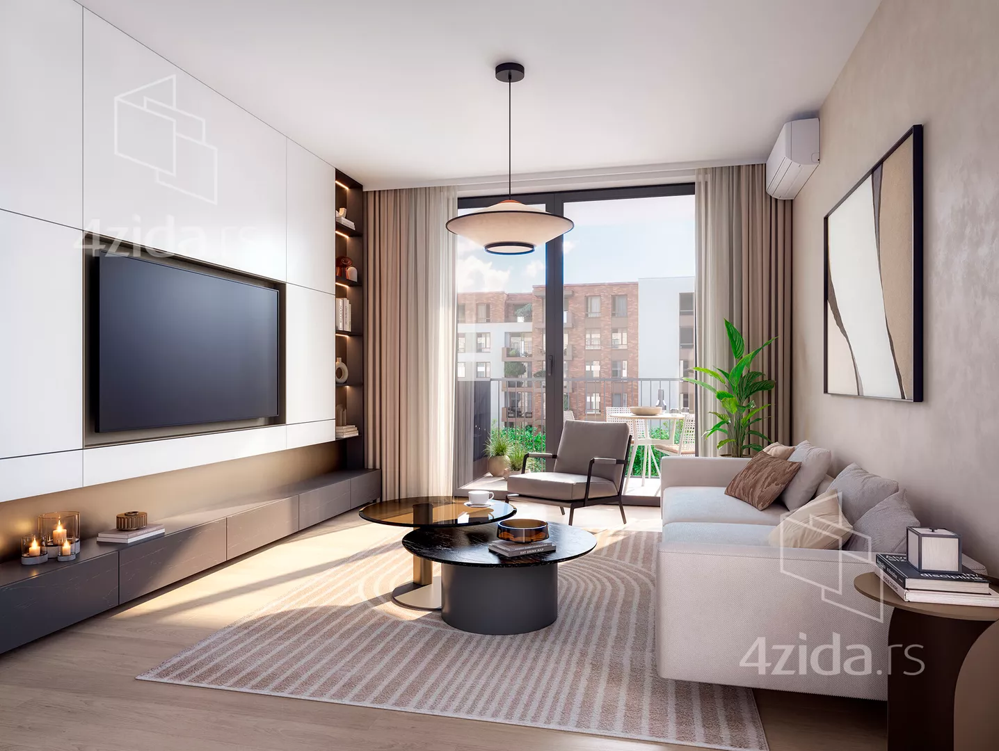 Trosoban stan | 4zida