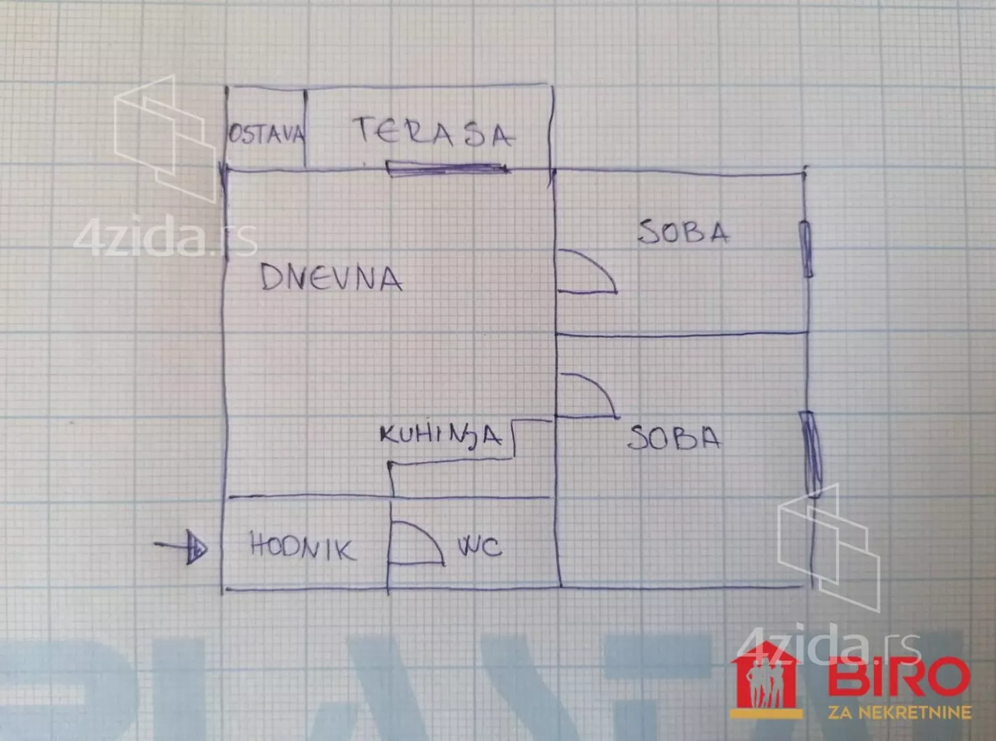 Trosoban stan | 4zida