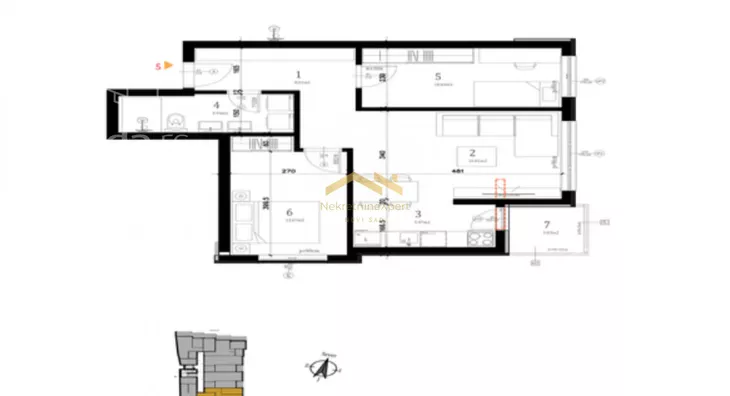 Trosoban stan | 4zida