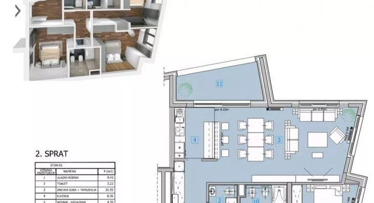 Četvorosoban stan | 4zida