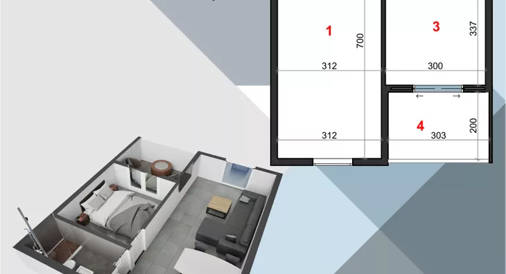 Dvosoban stan | 4zida