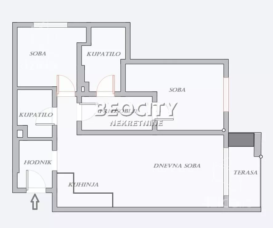 Trosoban stan | 4zida