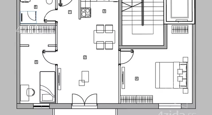 Trosoban stan | 4zida