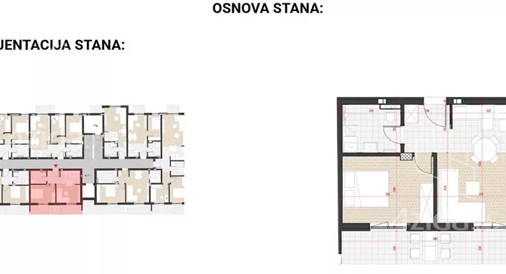 Dvosoban stan | 4zida