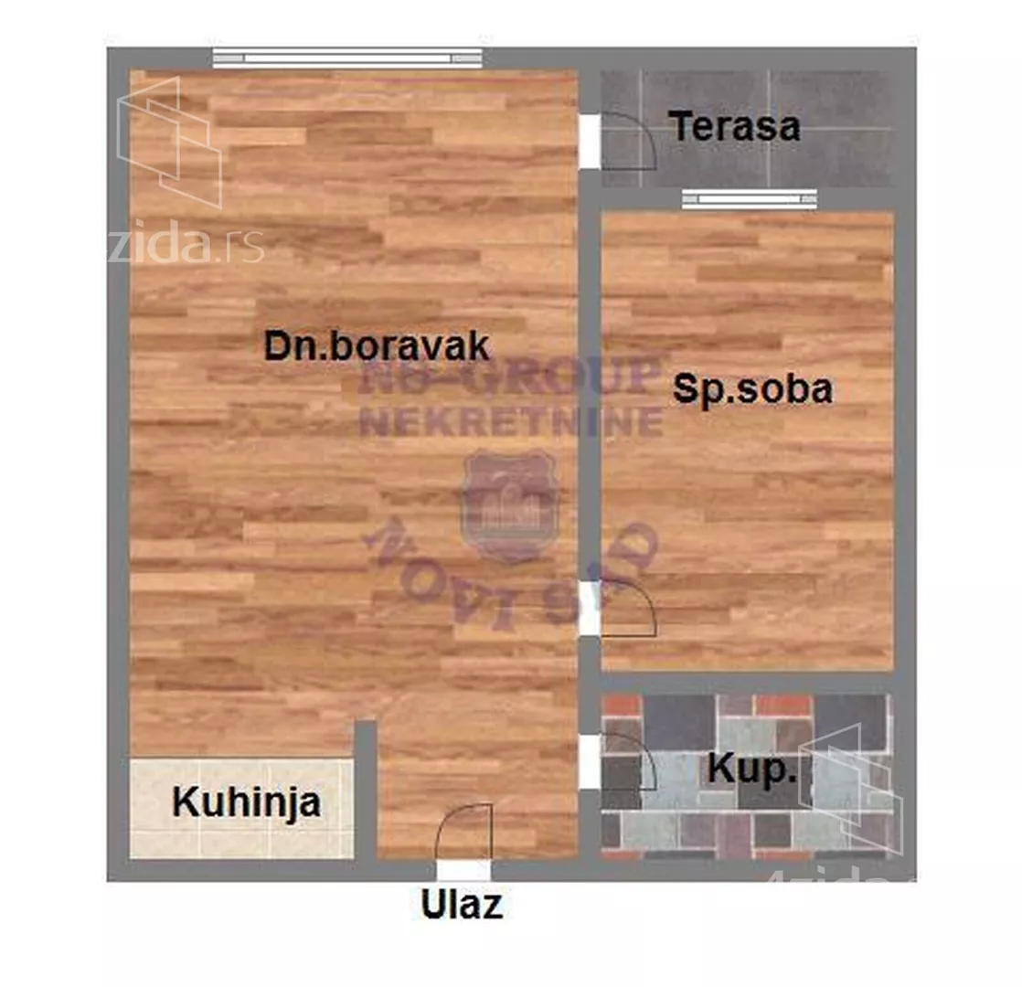Dvosoban stan | 4zida
