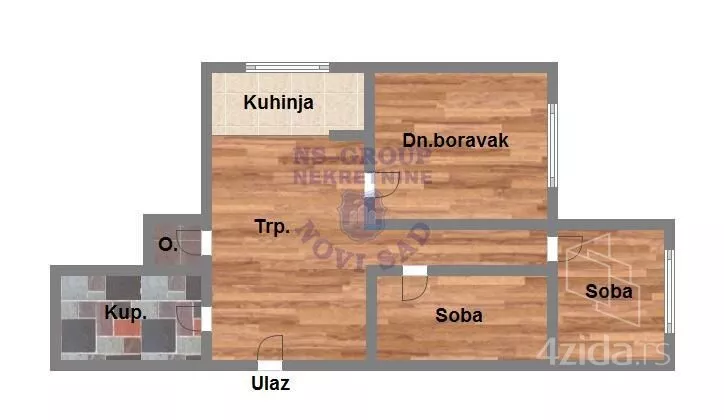 Dvosoban stan | 4zida