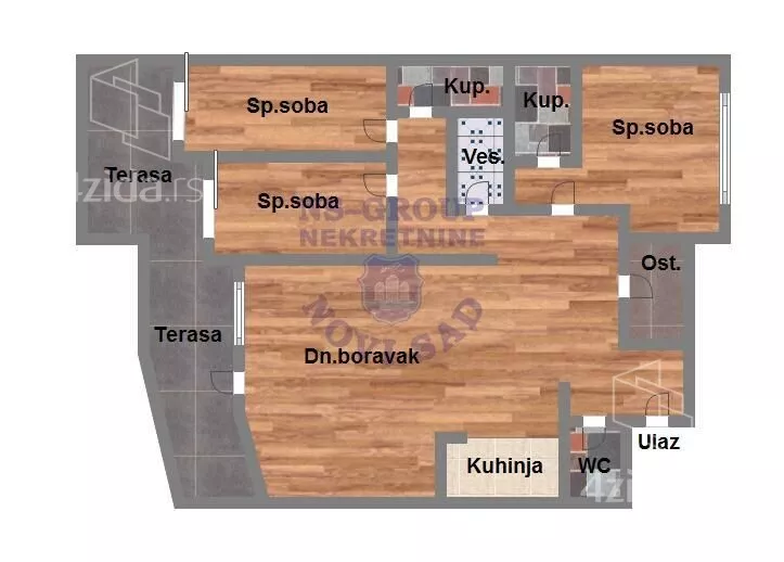 Četvorosoban stan | 4zida