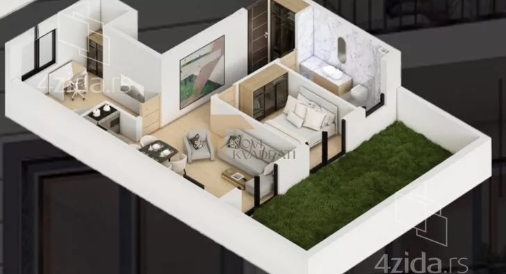 Trosoban stan | 4zida