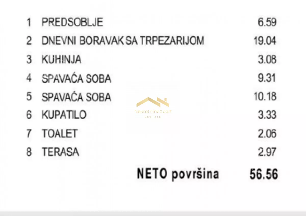 Trosoban stan | 4zida