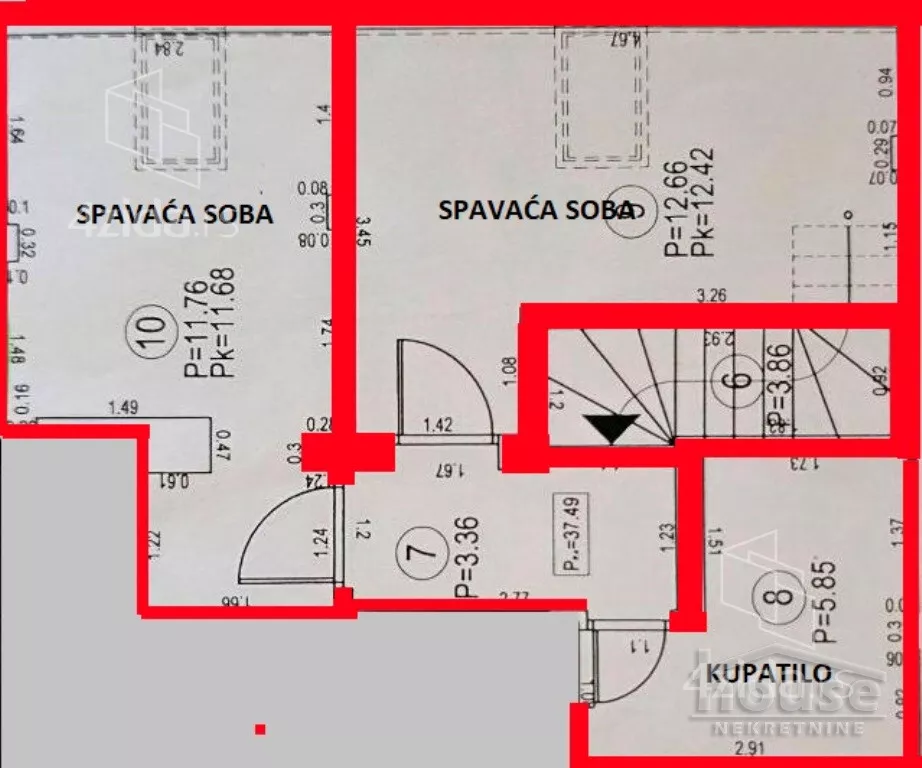 Trosoban stan | 4zida