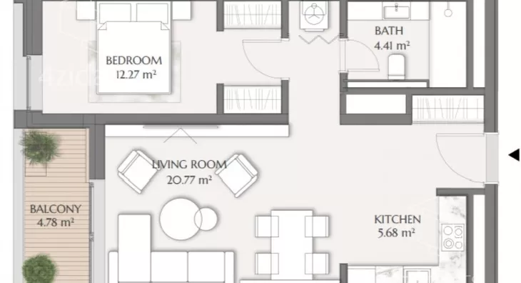 Dvosoban stan | 4zida