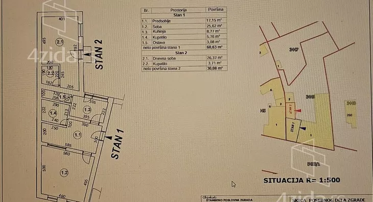 Trosoban stan | 4zida