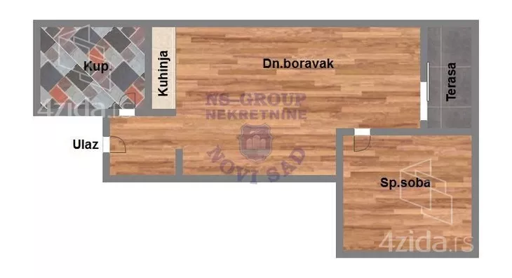 Jednoiposoban stan | 4zida