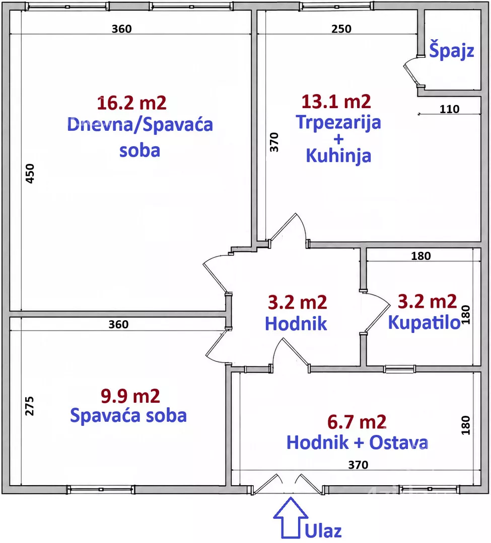 Dvosoban stan | 4zida