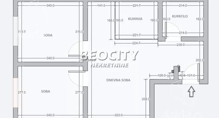 Trosoban stan | 4zida