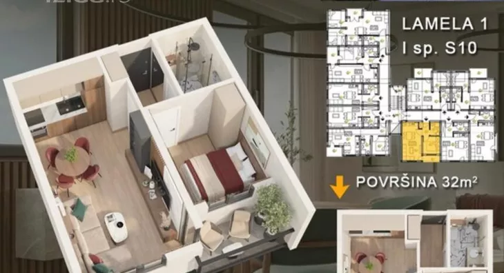 Dvosoban stan | 4zida