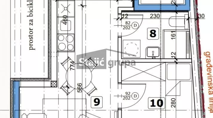 Jednoiposoban stan | 4zida