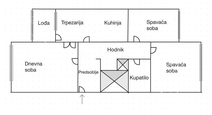 Dvoiposoban stan | 4zida