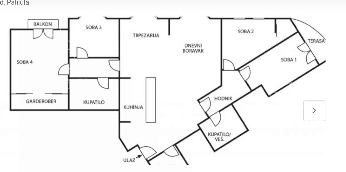Petosoban stan | 4zida