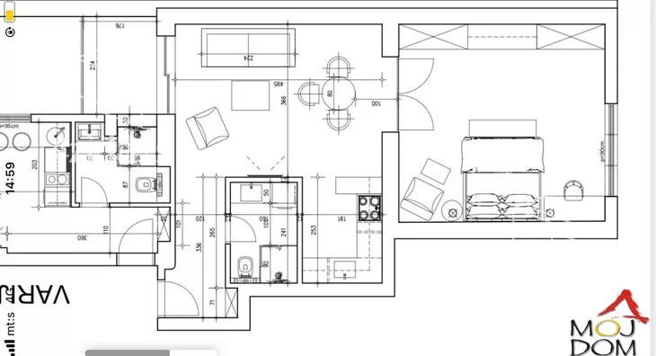 Dvosoban stan | 4zida