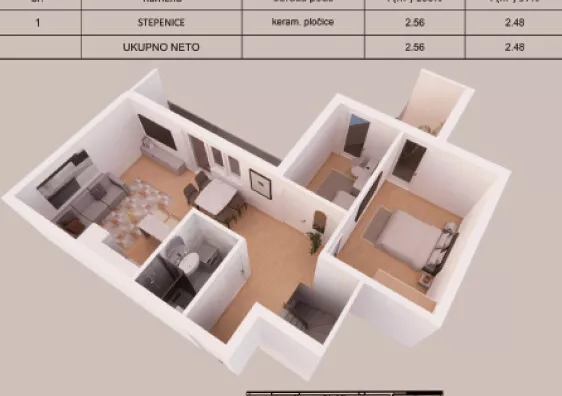 Dvoiposoban stan | 4zida