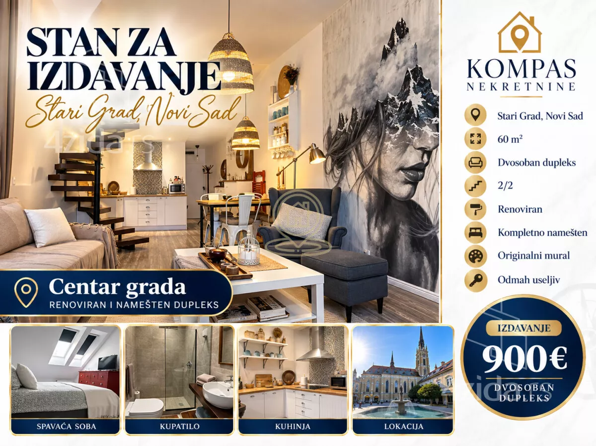 Dvosoban stan | 4zida