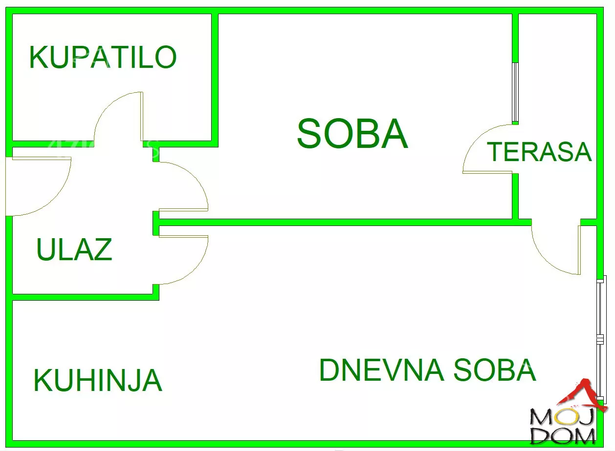 Dvosoban stan | 4zida