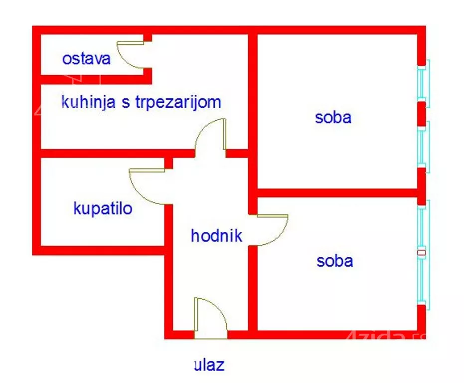 Dvoiposoban stan | 4zida