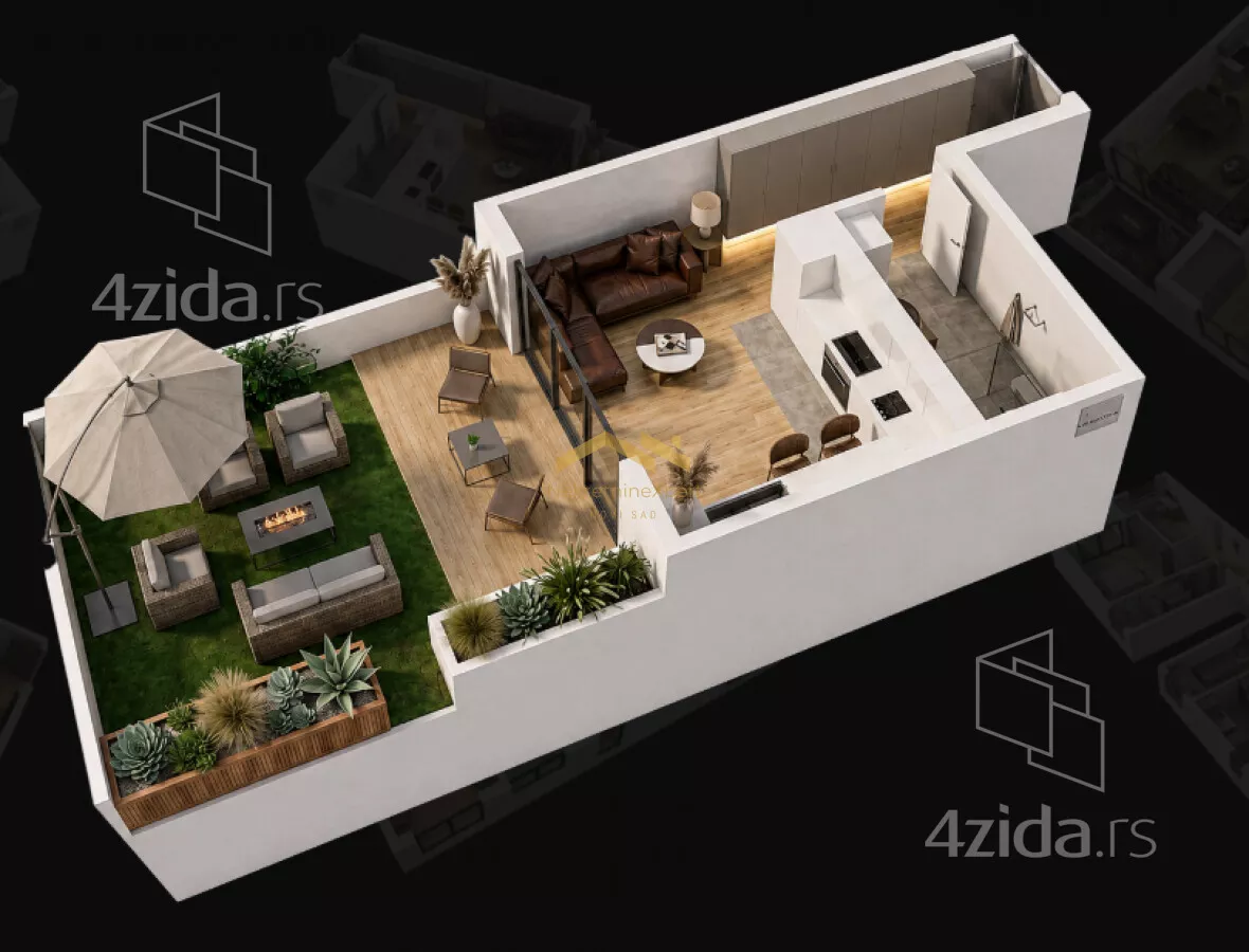 Garsonjera | 4zida