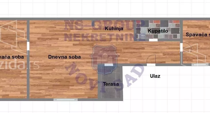Trosoban stan | 4zida