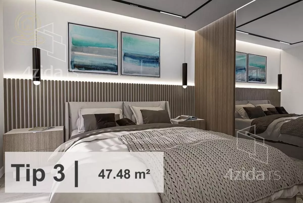 Jednoiposoban stan | 4zida