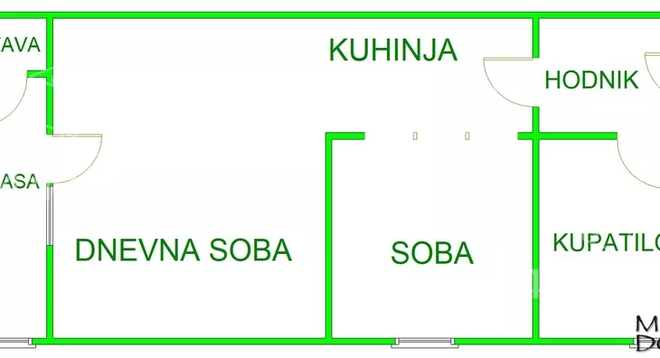 Dvosoban stan | 4zida