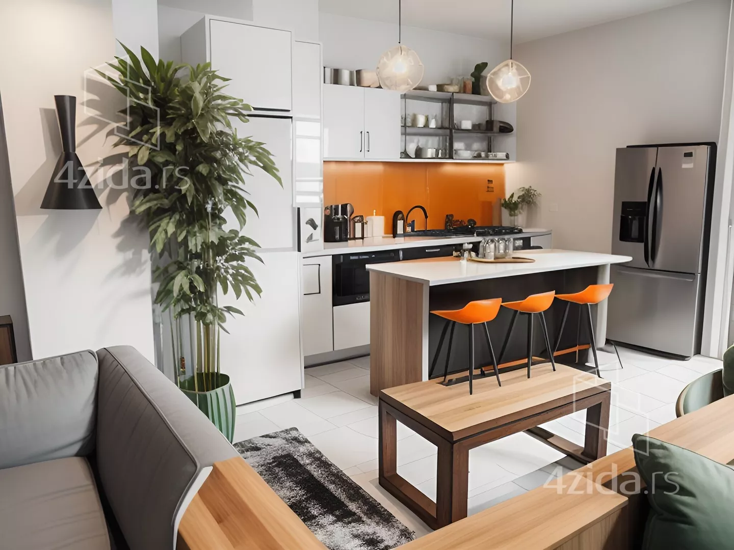 Jednoiposoban stan | 4zida