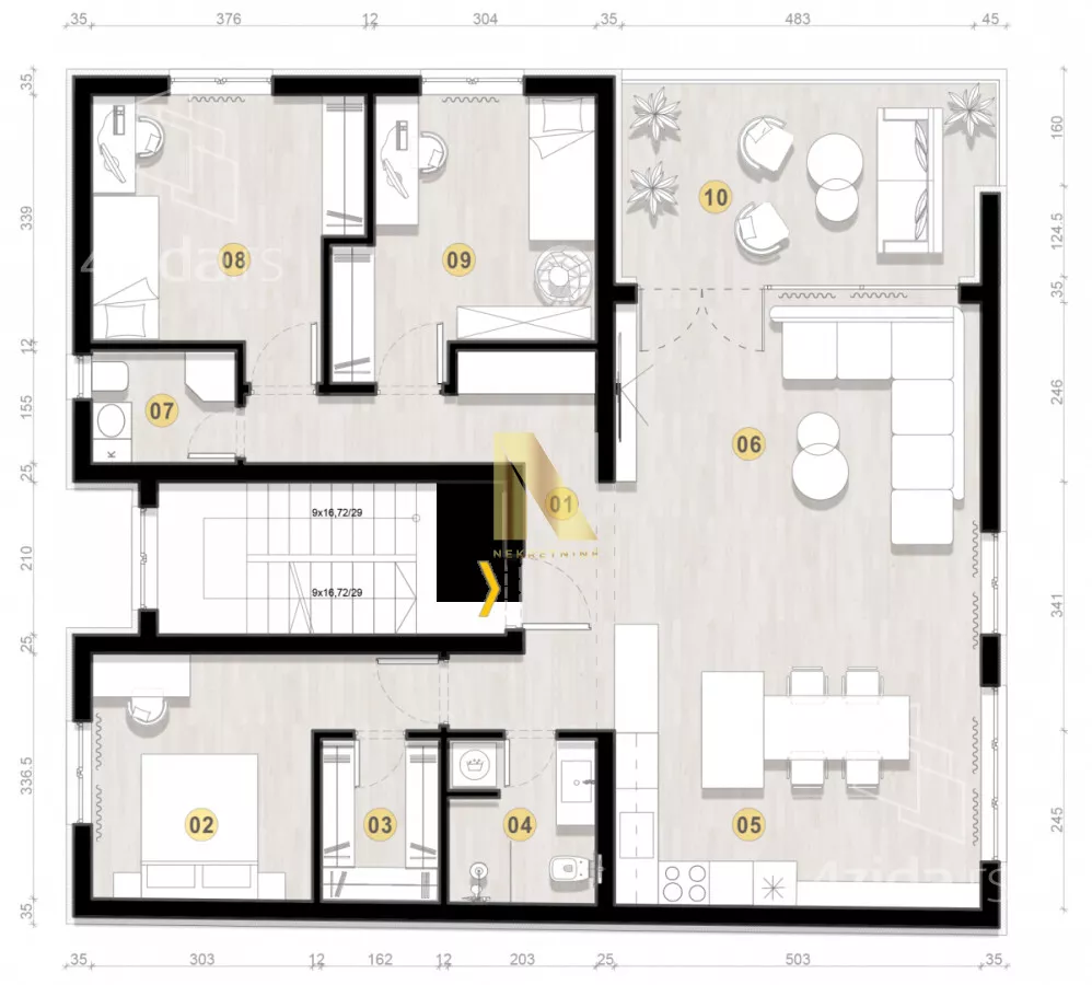 Četvorosoban stan | 4zida