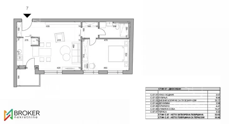 Dvosoban stan | 4zida