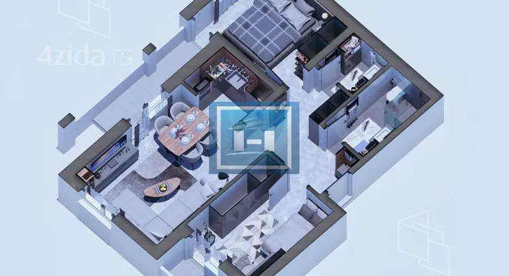 Dvosoban stan | 4zida