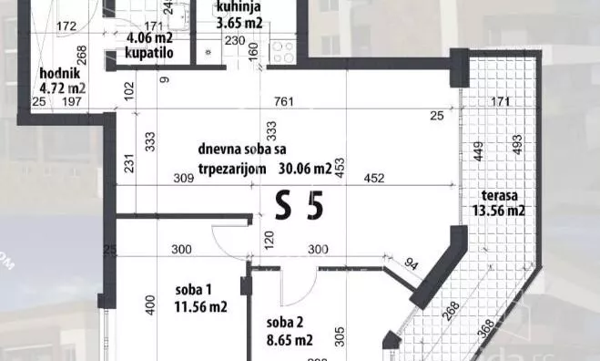 Trosoban stan | 4zida